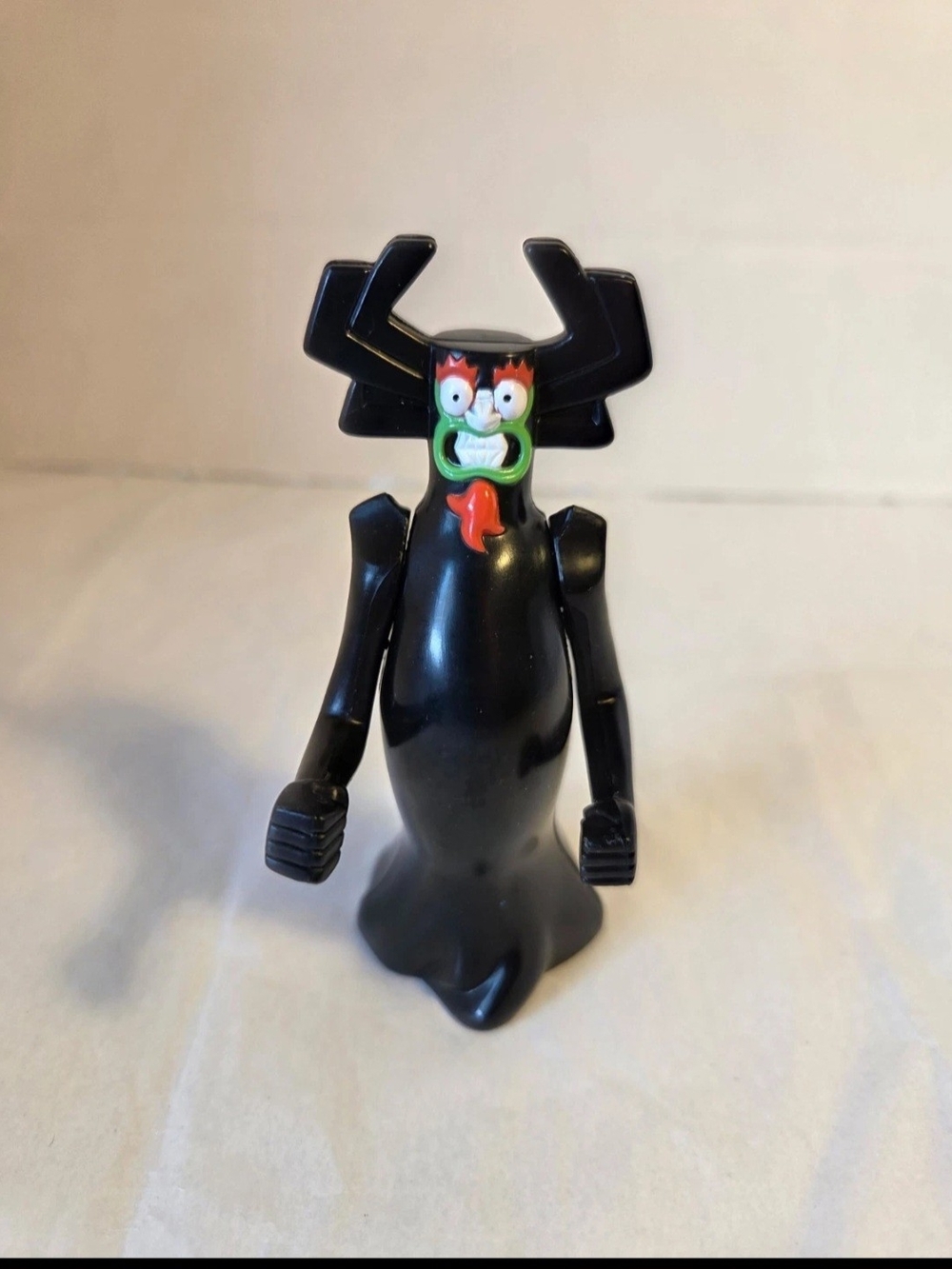 Samurai Jack Aku Boxer Figure Toy 2002 Subway Cartoon Network